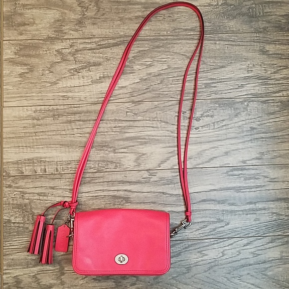 Coach Handbags - Coach Legacy Coral Penny Crossbody/Clutch